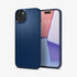 ACS06544 - iPhone 15 Pro Max Case Thin Fit in black showing the back